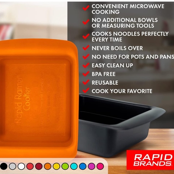 Rapid Ramen and Mac Cookers, Microwave (Set of 3) - Picture 2 of 6